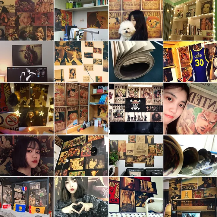 Anime%20One%20Piece%20Wanted%20Order%20Kraft%20Paper%20Collection%20Posters%20Bounty%20Poster%20Wall%20Decoration%20-%20Image%208