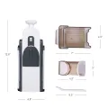 Multifunctional Vegetable Cutter Adjustable Grater Shredding Artifact Kitchen Slicing Mandolin Slicer Safe Vegetable Slicer All Food Chopper Vegetable Cutter Adjustable Dash Safe Mandoline Slicer 5 in 1 Vegetable Cutter. 