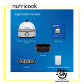 Nutricook Rapid Egg Cooker, NC-EC360, 360 W. 