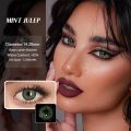 【HOT】 UYAAI 1 Pair Colored Contact Lenses Natural Look Fast Delivery Brown Eye Lenses Gray Contact Green Eye Lenses Blue Lenses. 