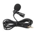 Mobile Mic For Youtube Videos Bolymic Ultra HD Voice Recording Lapel Clip on -Tie Mick 3.5mm Jack Wired Microphone. 