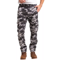 Men's Commando Multi-Pocket Cargo Pants – Loose-Fit Camouflage Joggers with Elastic Waist & Wide Leg – Versatile Streetwear, Hiking, and Outdoor Fatigue Trousers. All-Season, Comfortable, Baggy Army Pants with Multiple Functional Pockets.. 
