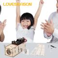Fine Craftsmanship Projector Toy Diy Slide Projector for Kids Fun Educational Science Experiment Equipment for Elementary School Students less Than Homemade Projector Toy. 