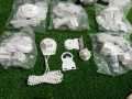 Roller Blind Fittings Kit, Roller Blinds Brackets with Beaded Chain. 