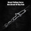 Stainless Steel Fishing Connector Pin Bearing Rolling Swivel Snap Pins Fishing Lonni. 
