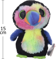 Ty Beanie Boos - Beaks Multicolored Toucan Bird (15cm) Soft Animal Cuddly Plush Toy. 