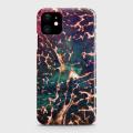 iPhone 12 Cover - SkinLee HQ Hard Case - Teal Amazing Marble Design - SKINLEE-109-1-668-469. 