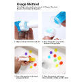 Toilet Cleaner Flower Gel Household Air Freshener Aromatic Flower Needle Bathroom Toilet Cleaning Fragrance Detergent Deodorant. 