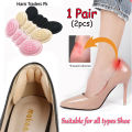 2Pcs High Heel Pad Women Insoles for Shoes Adjust Size Adhesive Heels Pads Liner Grips Protector Sticker Pain Relief Foot Care Insert. 