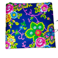 pure cotton printed Razai Cover with zip. 