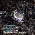 MAFFICK Lunar Glow Highlighter Powder Planetary Highlighter Cosmic Planet Highlight Eyeshadow Cheek Blusher Body Glitter Powder. 