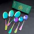 Rice & Curry Serving Spoons Set Multi Color Qareenay Manzil® Branded With 5 Year Warranty. 