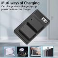 HOMESUIT EN-EL25 Battery 2-Pack 1600mAh with big LCD USB Dual Charger Compatible with Nikon Z30 Z50 ZFC Camera 4241 EN-EL25 Battery MH-32 Charger. 
