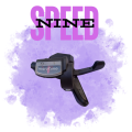 Micro gear shifter Set, cycle Gear Shift Lever with Cable, 3 by 9 Speed Gears shifter with Gear Indicator for  (L3 × R9 Gears) bicycle Gear Shifter. 