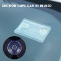 Card Holder Auto Windshield Glass Tag Transparent Durable ID IC Card Document Holder Card Sleeve Car Organization Accessories. 
