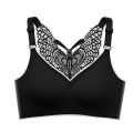 Butterfly Beauty Back Bra Latex Push Up Bra Gathered Breathable Without Rims With Padded Seamless Bra Plus Size. 