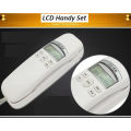 Landline Phone Caller ID Wall Mountable Trimline Corded Landline Set Telephone Set PTCL CLI with Caller ID Luminous Indicator Calling Check Telephone for Hotel Home Phone Small Hotel Phone Hanging Phone NOTE random color will be delivered Telephone LCD Ca. 
