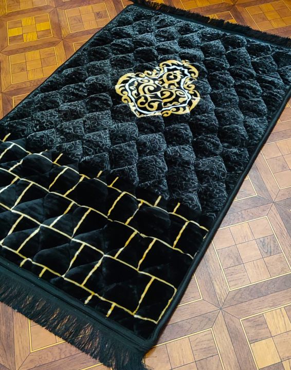 Super%20Soft%20Muslim%20Prayer%20Rug%20Orthopedic%20Padded%20Foam%20Cushion%20100%25%20Raschel%20Thick%20Velvet%20Non-Slip%20Janamaz%20-%20Image%207