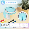 BataBata Portable Label Maker B90 3D Embossing Label Printer Manual Typewriter with Dymo 3D Embossing Tape Replace for Dymo 12965 1610. 