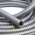 1M 4-13mm 304 Stainless Steel Corrugated Pipe Wire Line Cable Conduit Protect Threaded Hose Rat-proof Pipe Sleeve Home Hardware. 