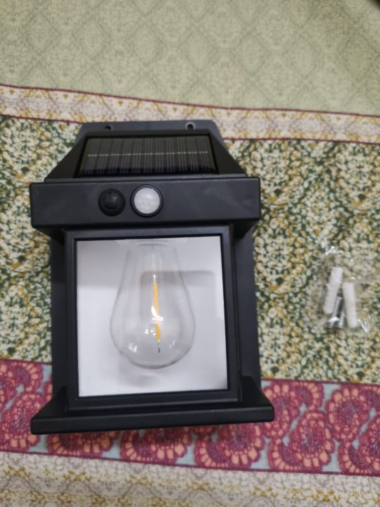 reduce rework – growtechmedia Images High Quality... Solar Rechargeable Outdoor Wall Lamp – Motion Sensor Garden Light for ...
