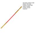 Adjustable Length Monkey King Staff 60cm Golden Wukong Ruyi Jingu Bang Expandable Cosplay Prop with Auspicious Cloud Relief Design Perfect for Play Events Automatic Expansion Contraction Toy. 