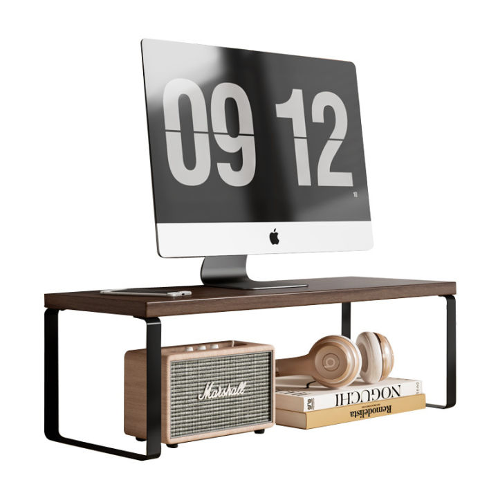 Monitor%20booster%20shelf,%20desktop%20computer%20monitor,%20screen%20base,%20elevation%20stand,%20desktop%20keyboard%20tray,%20storage%20rack%20-%20Image%205