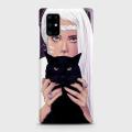 Wild Black Cat Case For Samsung Galaxy S20 Plus. 