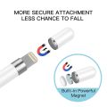 HAOEN Magnetic Cap for Apple Pencil, Magnetic Replacement Protective Cap Cover for iPad Pro Pencil - White 1pc. 