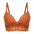 Women Lace Push Up Cotton Double padded bra for beautiful Style Material Soft Padded  Net & Lace Stylewomen and girls. 
