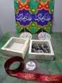 Box of 6 Chocolate coated Dates Premium Chocolate Khajoor filled Almonds Walnuts Kajo dry fruits Ramadan Dates Special treat gift box. 