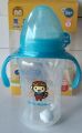 Baby Feeder Wide Nip ple Unique Printing Design 210 ml 8 oz 1" Thick PP Layer With Painted Handle & Cap With Straw &Filter Imported MAQ Brand Made. 