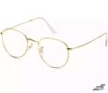 Oval Shape transparent Glasses, Egg shape Glasses half round glasses. 