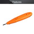 Voltage Detector Pen Test Screwdriver Circuit Tester Electric Test Pen Screwdriver Digital Display Non-Contact Voltage Tester AC/DC 12-250V Contact Induction LED with Light 1pcs Home Tool (with Light) for Home Appliance Repairing and Detection. 