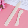 2Pcs Bone Folder Craft Tools Leather Scoring Folding Creasing Paper Accessory Creek. 
