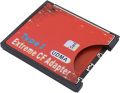 CF Adapter Reader for SD SDHC SDXC to CF Compact Flash Memory Card Type 1 Supports WiFi Card & Supports SD Card up to 128GB. 