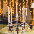 Candle Extinguisher,Automatic Candle Fire Extinguishing Clip On,Automatic Candle Snuffer Ring for Taper Candles Silver C. 