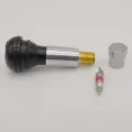 1 Piece Aluminum Alloy & Natural Rubber Car Tyre Tire Nozzle Tubeless Tyre Tire Valve CAR BIKE UNIVERSAL TIRE NOZZLE Tyre Wheel Rim Tyre Valve Cycle Bike. 