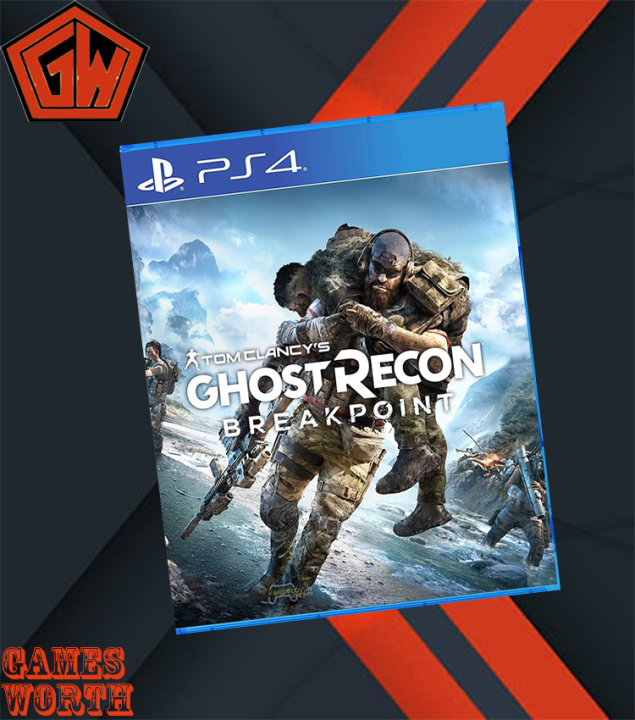 PLAYSTATION 4 DVD GHOST RECON BREAKPOINT PS4 GAME