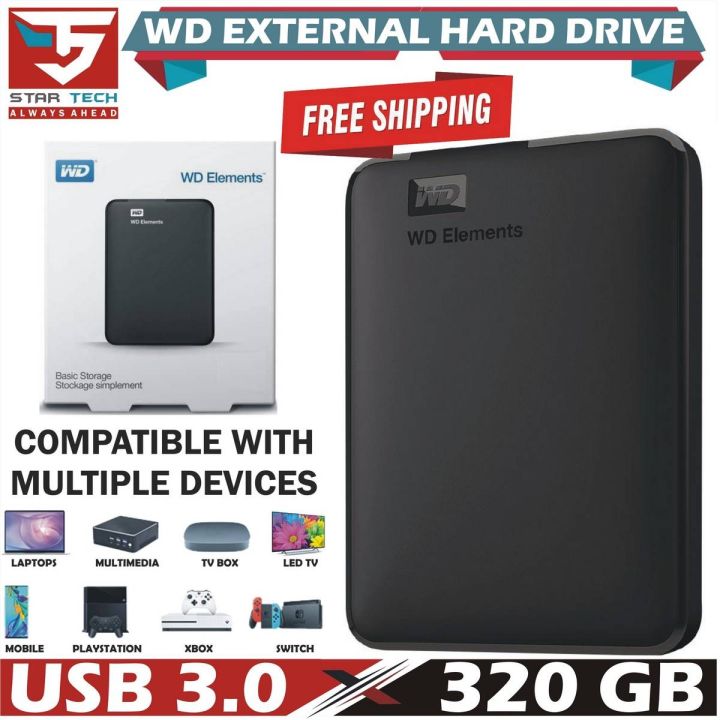 Western Digital WD Portable External 320 GB Hard Disk