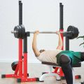 Multi function Heavy Duty Squat Rack Barbell Rack Barbell Stand Rod Stand  Adjustable Body Frame Weight Lifting Barbell Rack. 