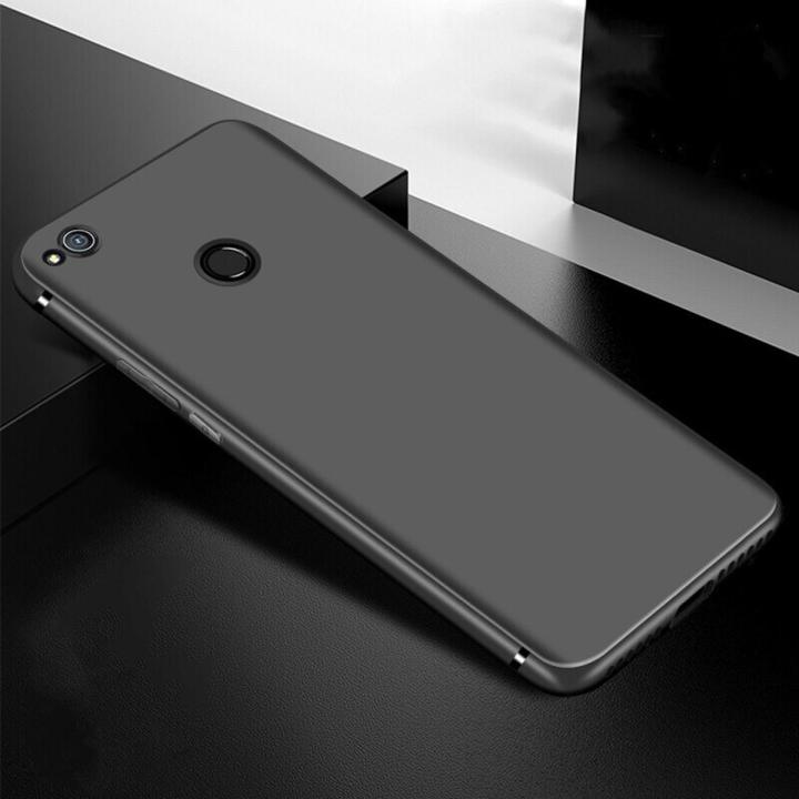 lthmy for Huawei P8 Lite 2017 PRA-LA1 LX1 LX2 LX3 TAG-L21 L32 Flexible Soft Matte Black Crystal Clear Phone Case Silicone Protective Back Cover