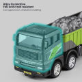 （New）F 1:55 Contruction Engineering Crane Vehicle et Toy Alloy Excavator Diecat Hand Hook Machine Model for Toddler Kid Boy. 