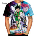 Fashion Men Clothing New Anime Hunter X Hunter Killua 3D Print T-shirt Personalized Harajuku Street Unisex Oversized T Shirt. 