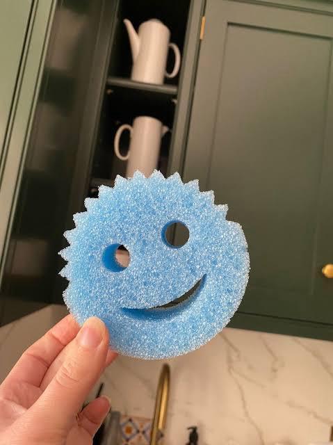 Tempreture Sensitive Color Sponges - Scratch-Free Multipurpose Dish Sponges for Kitchen, Bathroom + More - Household Cleaning Sponges Made with BPA-Free Polymer Foam (3 Count)