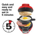Electric Burger Sandwich Maker 600W Bread Grill Baking Toaster Bread Machine for Breakfast. 