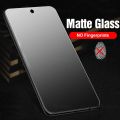 Tecno Spark 4 Matte Screen Protector Anti-Glare & Anti-Fingerprint Tempered Glass Clear Film Case Friendly Easy Install Bubble free. 
