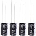 10 Pcs Aluminum Electrolytic Capacitors 680uF 16V Capacitor. 