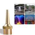 6 PCS Fountain Nozzle Head G1/2 DN15 Adjustable Direction Jet Water Spray Sprinkler Head for Garden Pond Amusement Park. 