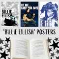 16 pcs BILLIE EILISH A6 Posters – 4.1x5.8 inches poster Perfect Wall Art for Any Space closet Modern Room Aesthetic room inspo music pinterest look girly trendy cool posters. 